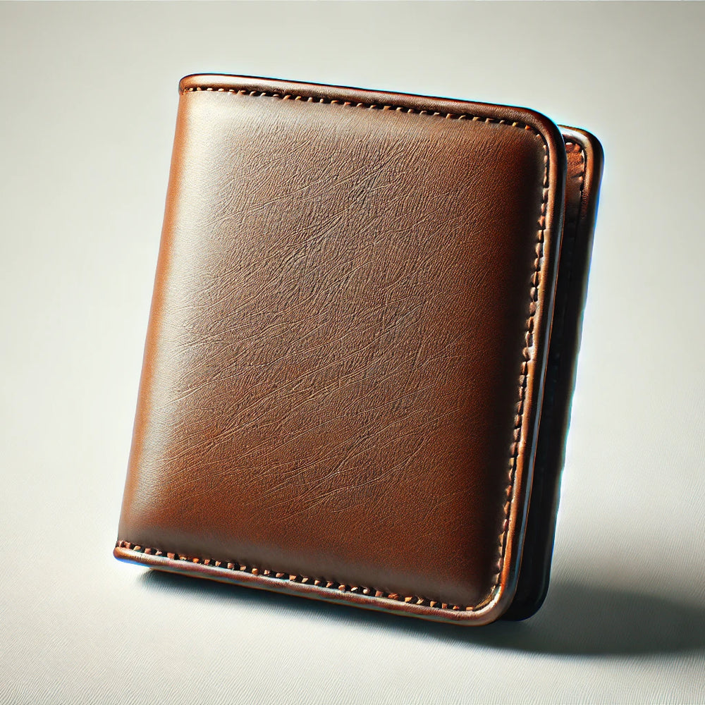 Nettoyage portefeuille en cuir 