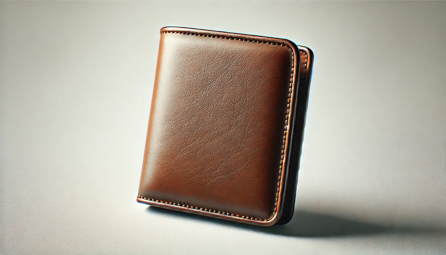 Nettoyage portefeuille en cuir 