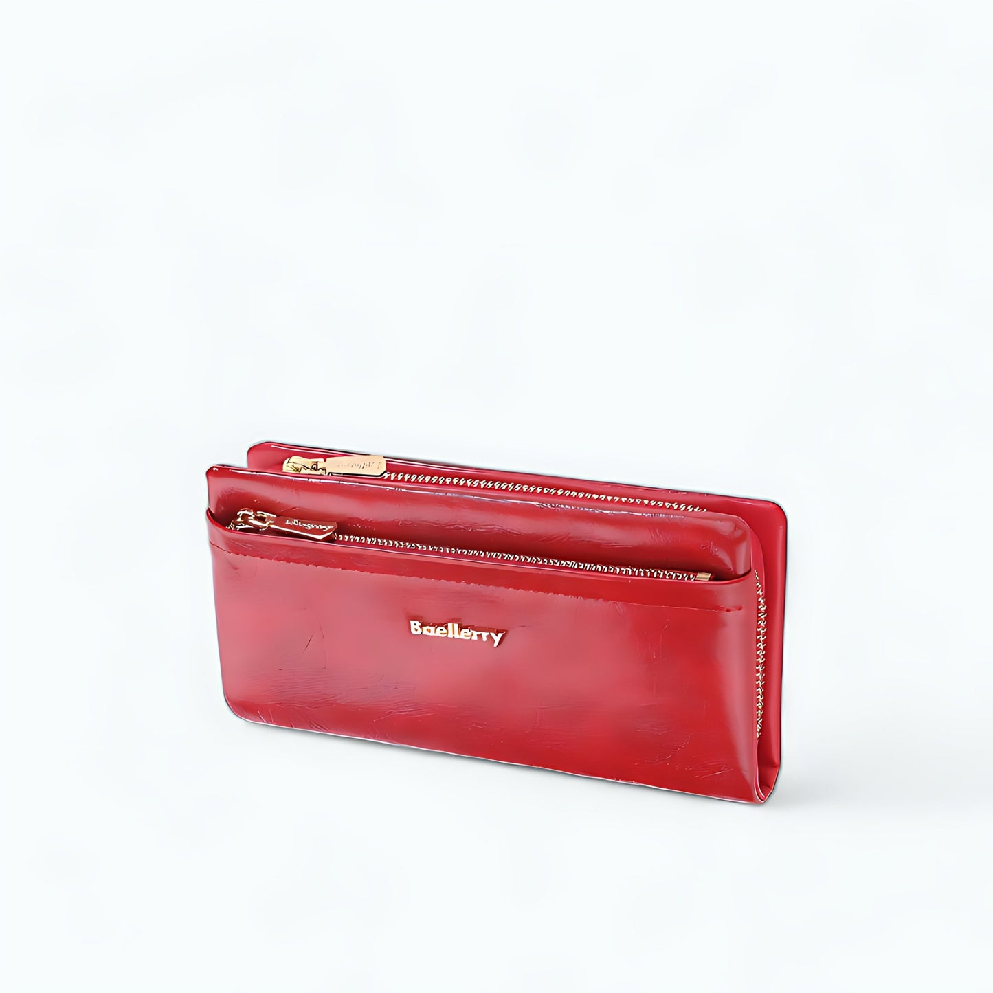 Grand Portefeuille Femme Rouge Rouge