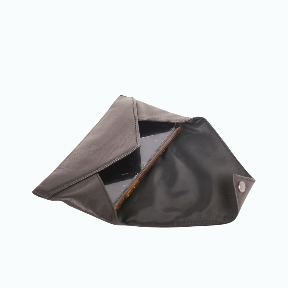 
                  
                    Grande Pochette Portefeuille Femme Gris
                  
                