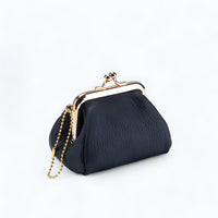 Petit Porte Monnaie Classique Femme Noir