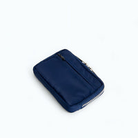 Petit Porte Monnaie En Tissu Bleu Foncé