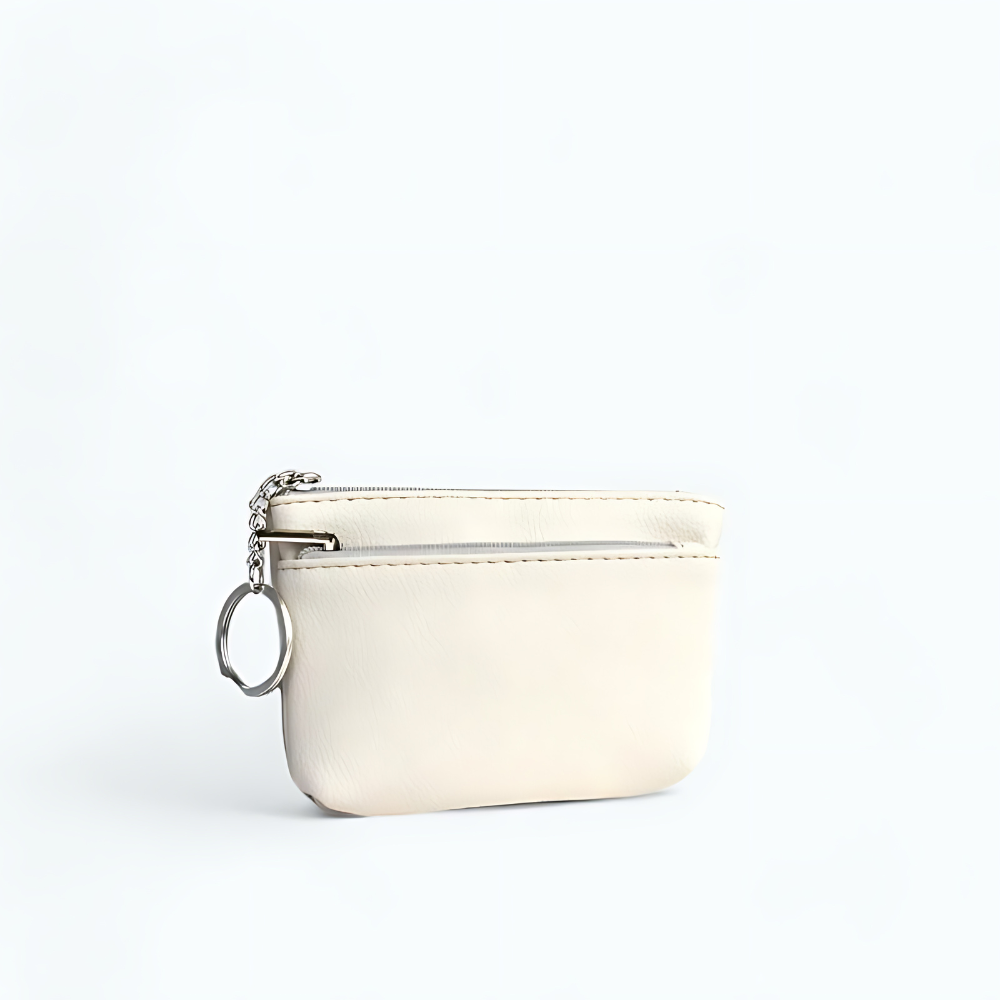 
                  
                    Petit Porte Monnaie Femme Blanc Cassé
                  
                