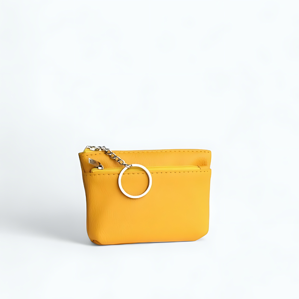 
                  
                    Petit Porte Monnaie Femme Moutarde
                  
                