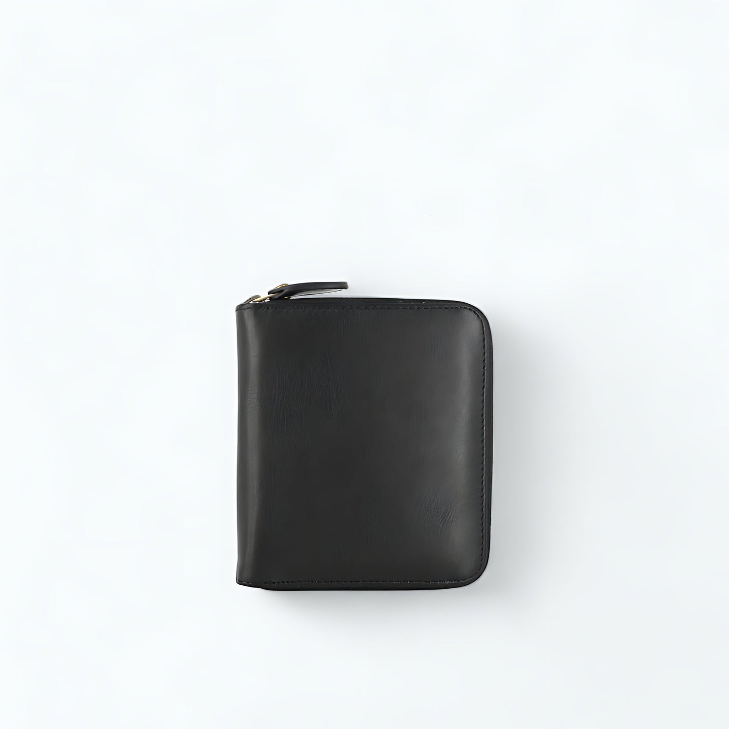 Petit Porte Monnaie Homme Cuir Noir