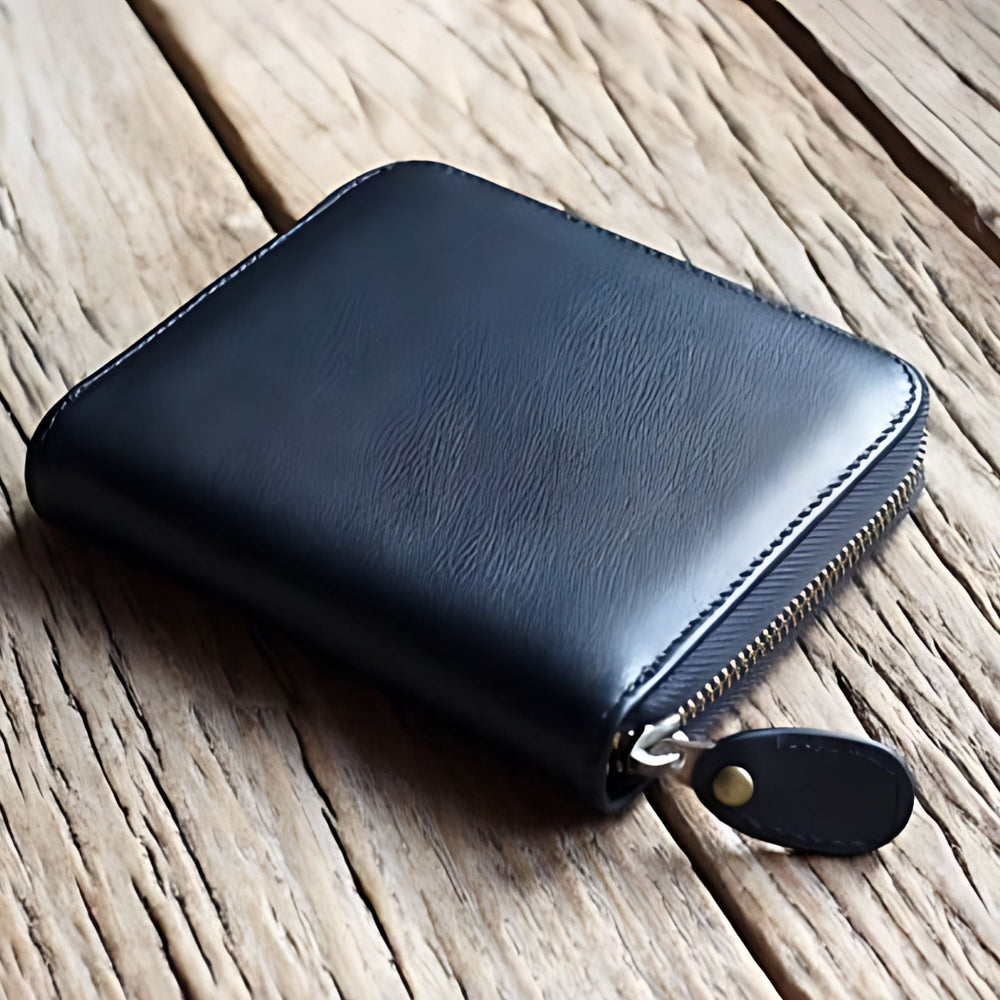 
                  
                    Petit Porte Monnaie Homme Cuir Noir
                  
                