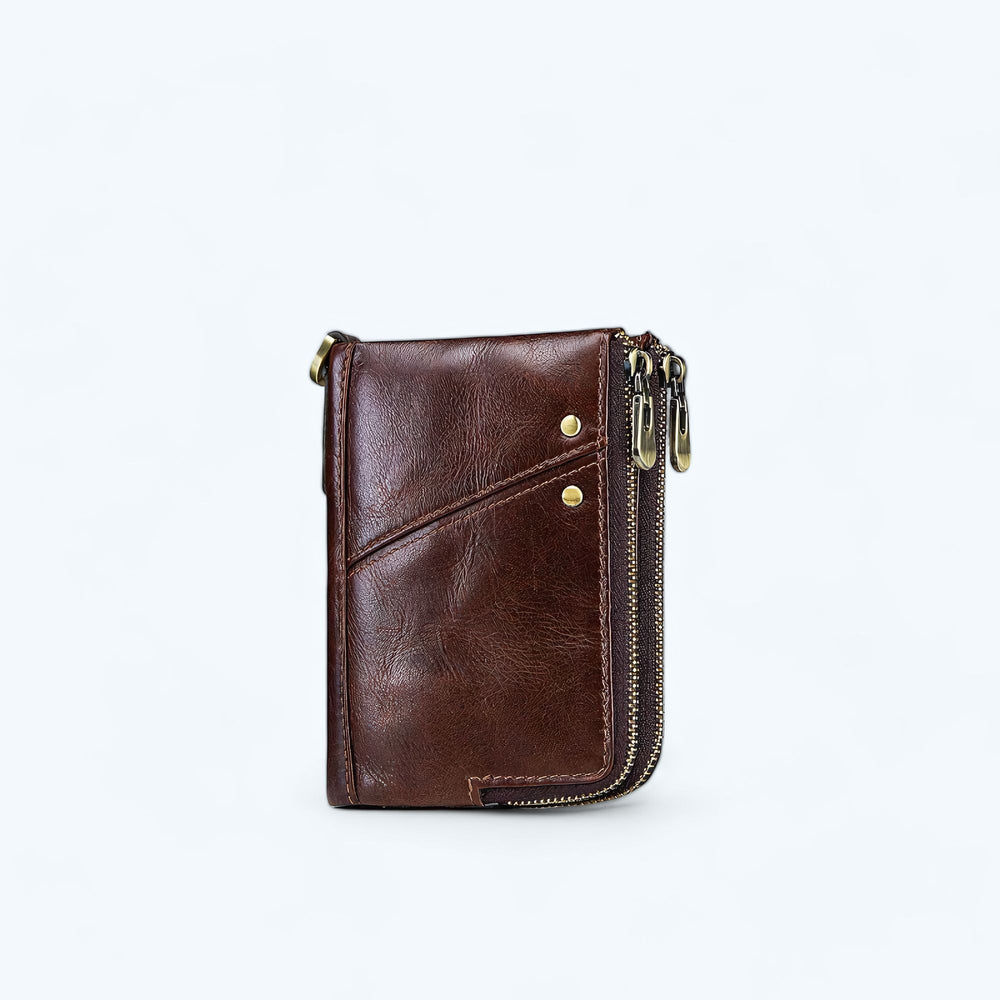 
                  
                    Petit Portefeuille Femme Cuir Marron
                  
                