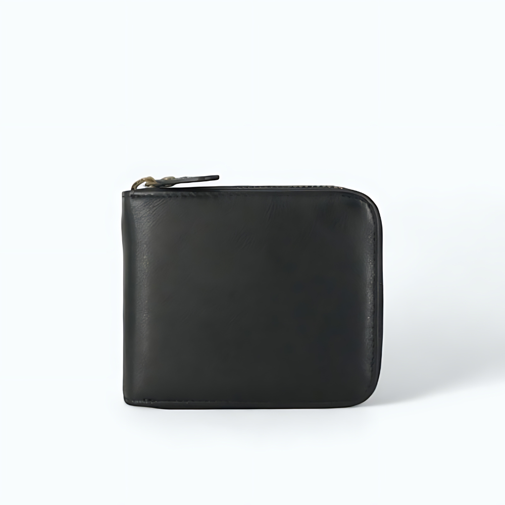 Petit Portefeuille Homme Noir