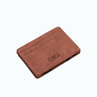 Porte Carte Ado Garcon Marron