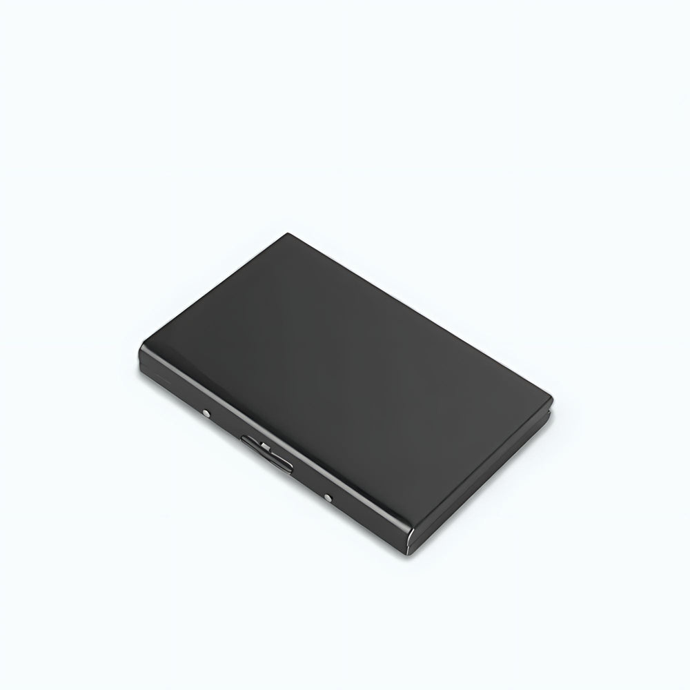 
                  
                    Porte Carte Aluminium Noir
                  
                