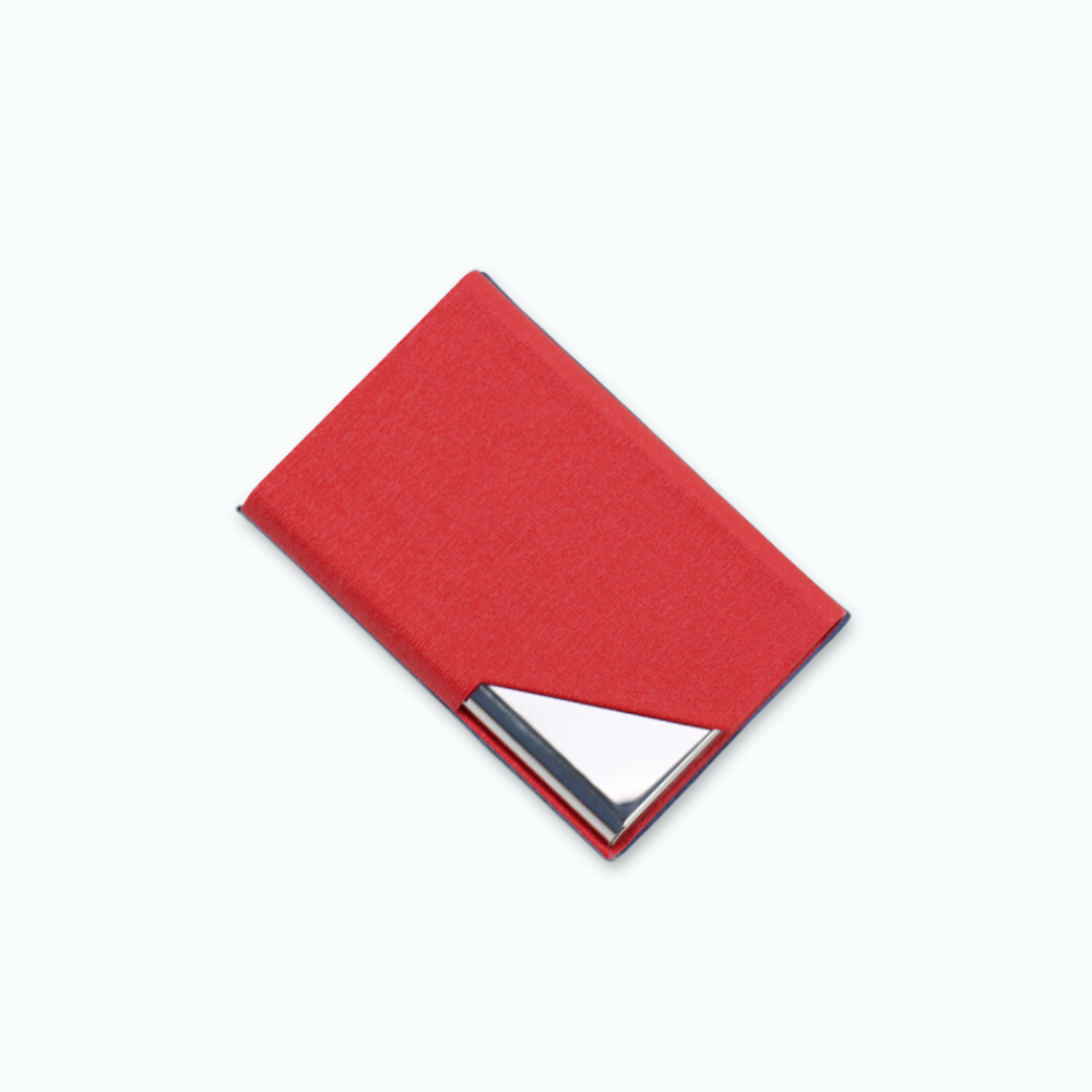 
                  
                    Porte Carte Bancaire Aluminium Rouge
                  
                