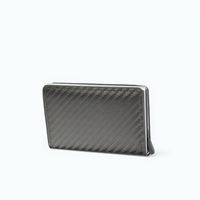 Porte Carte Bancaire Rigide Marron