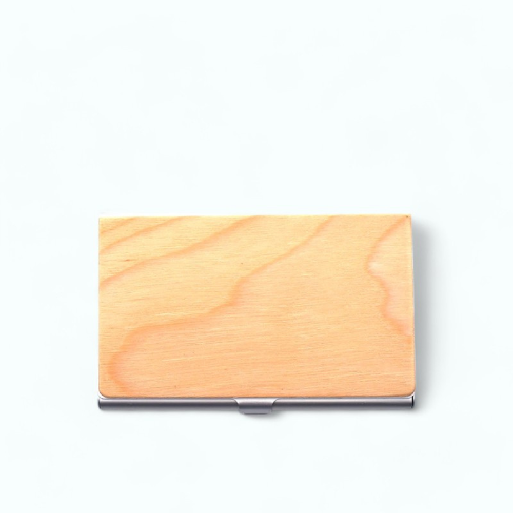 Porte Carte Bois Érable
