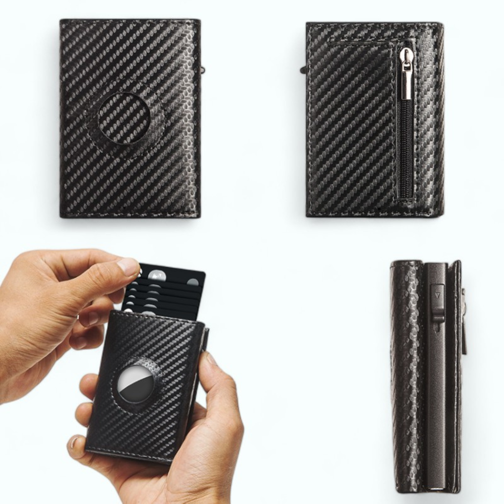 
                  
                    Porte Carte Carbone Noir
                  
                
