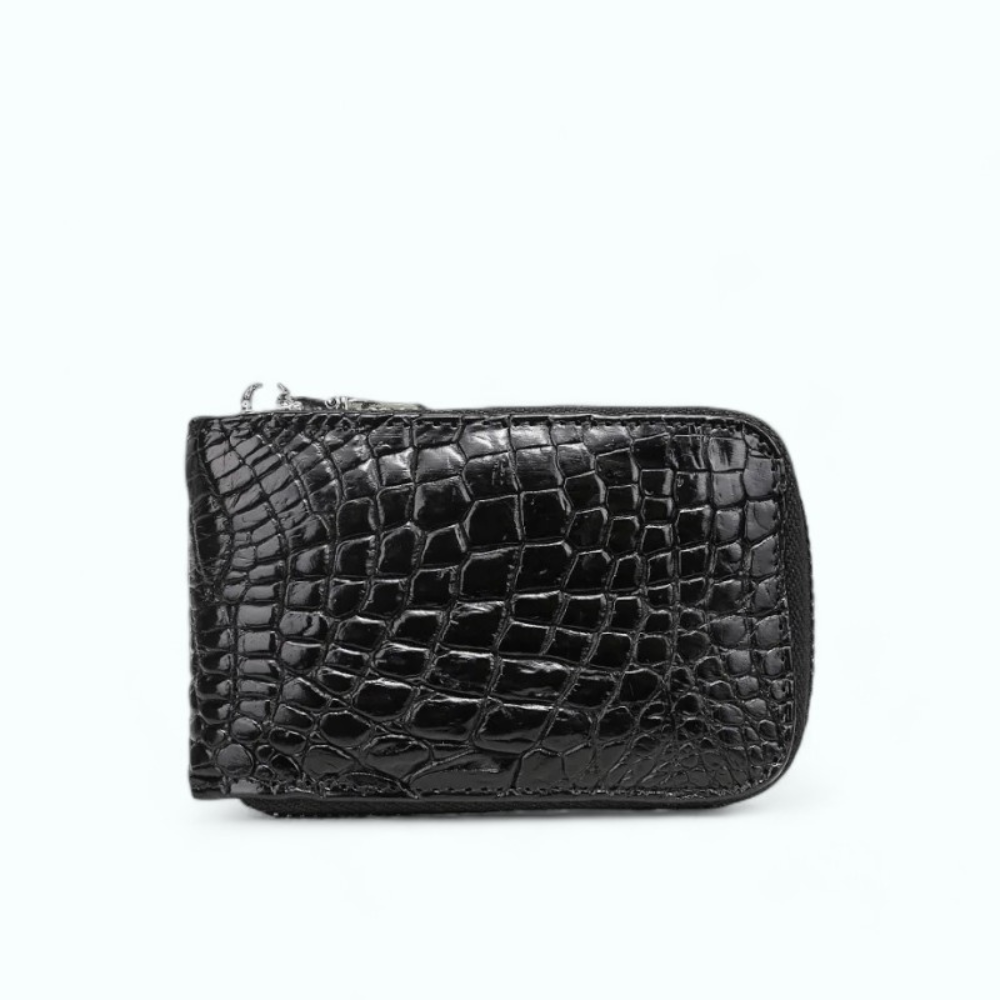 
                  
                    Porte Carte Croco Noir
                  
                
