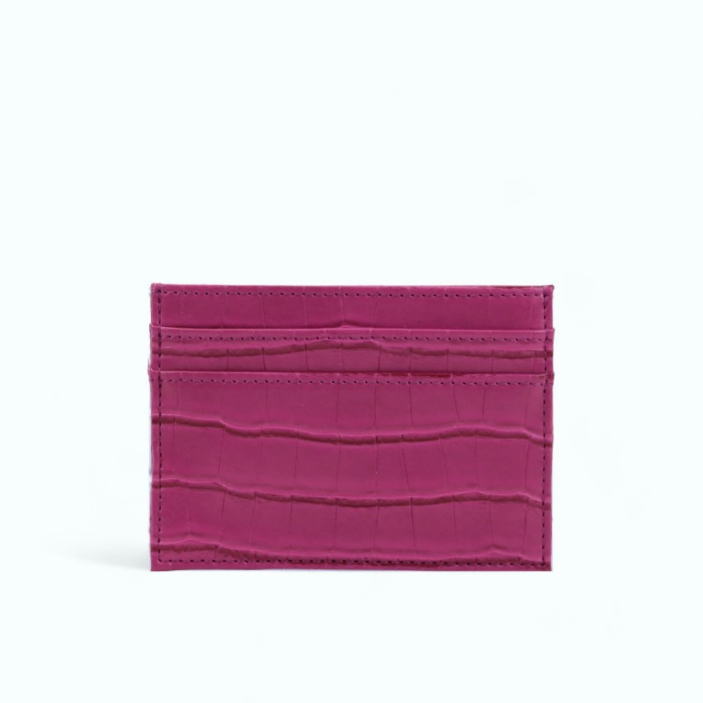 
                  
                    Porte Carte Crocodile Fuchsia
                  
                