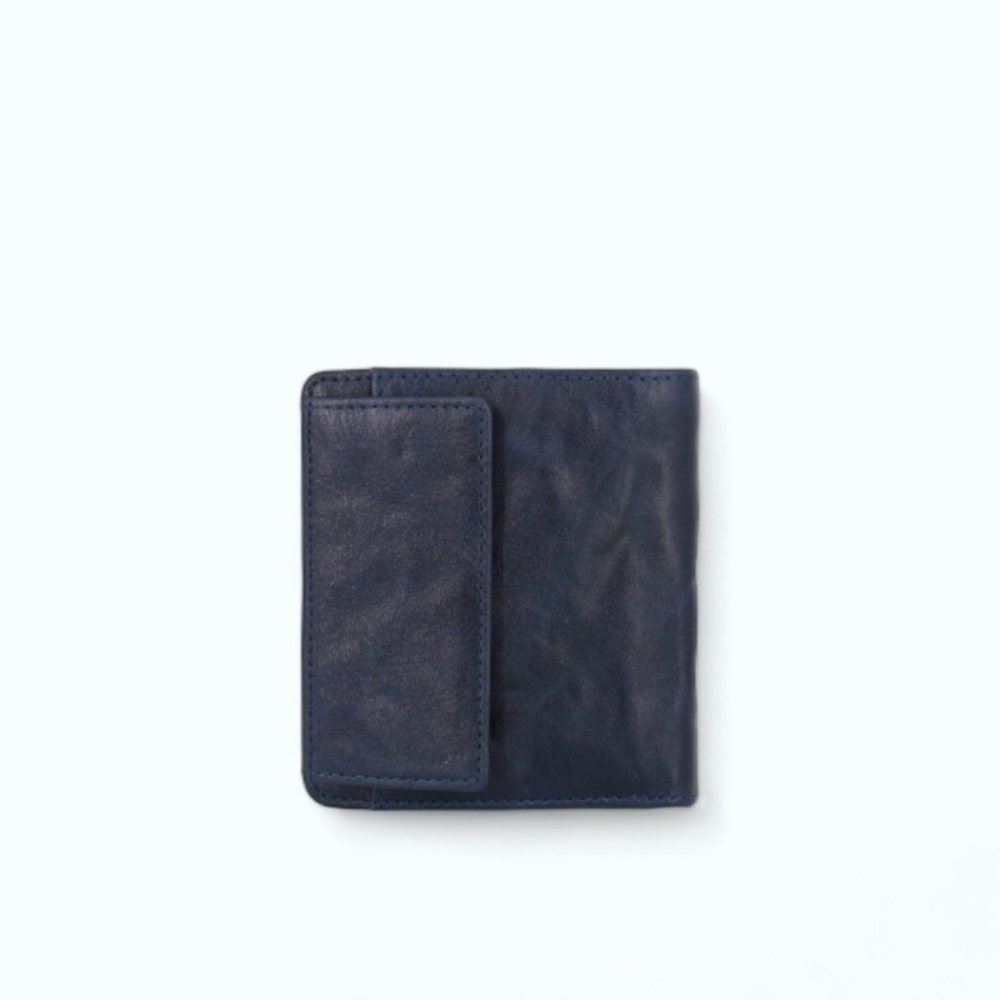 Porte Carte Cuir Femme Bleu
