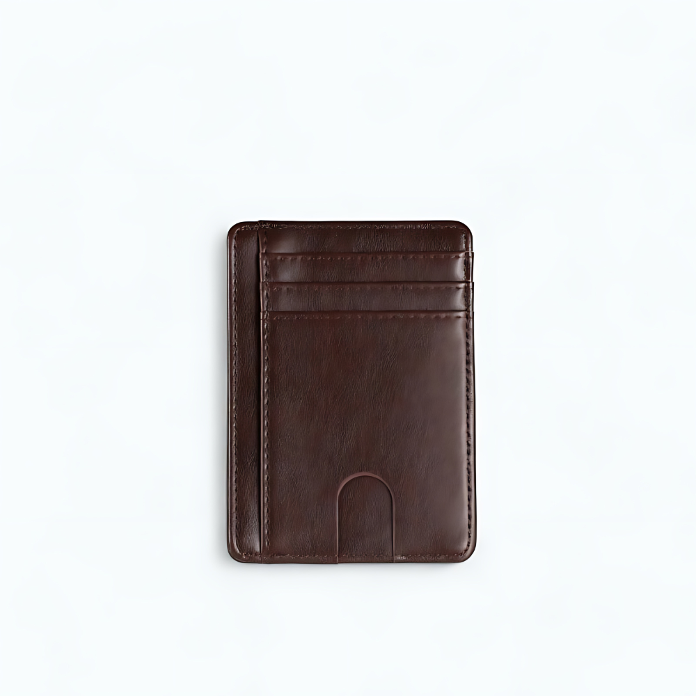
                  
                    Porte Carte Fin Marron
                  
                