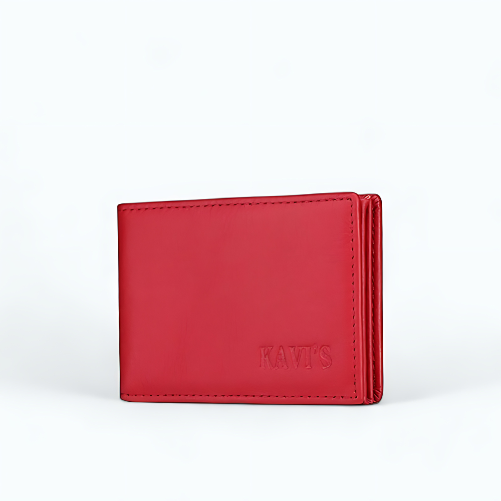 Porte Carte Rouge Rouge