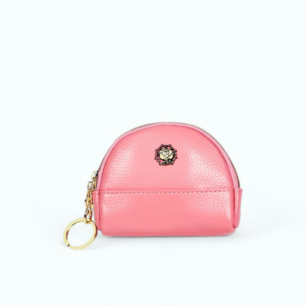 
                  
                    Porte Monnaie Cuir Souple Femme Rose
                  
                