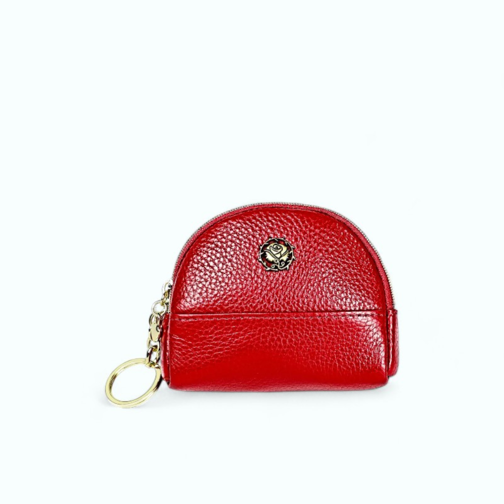 
                  
                    Porte Monnaie Cuir Souple Femme Rouge
                  
                
