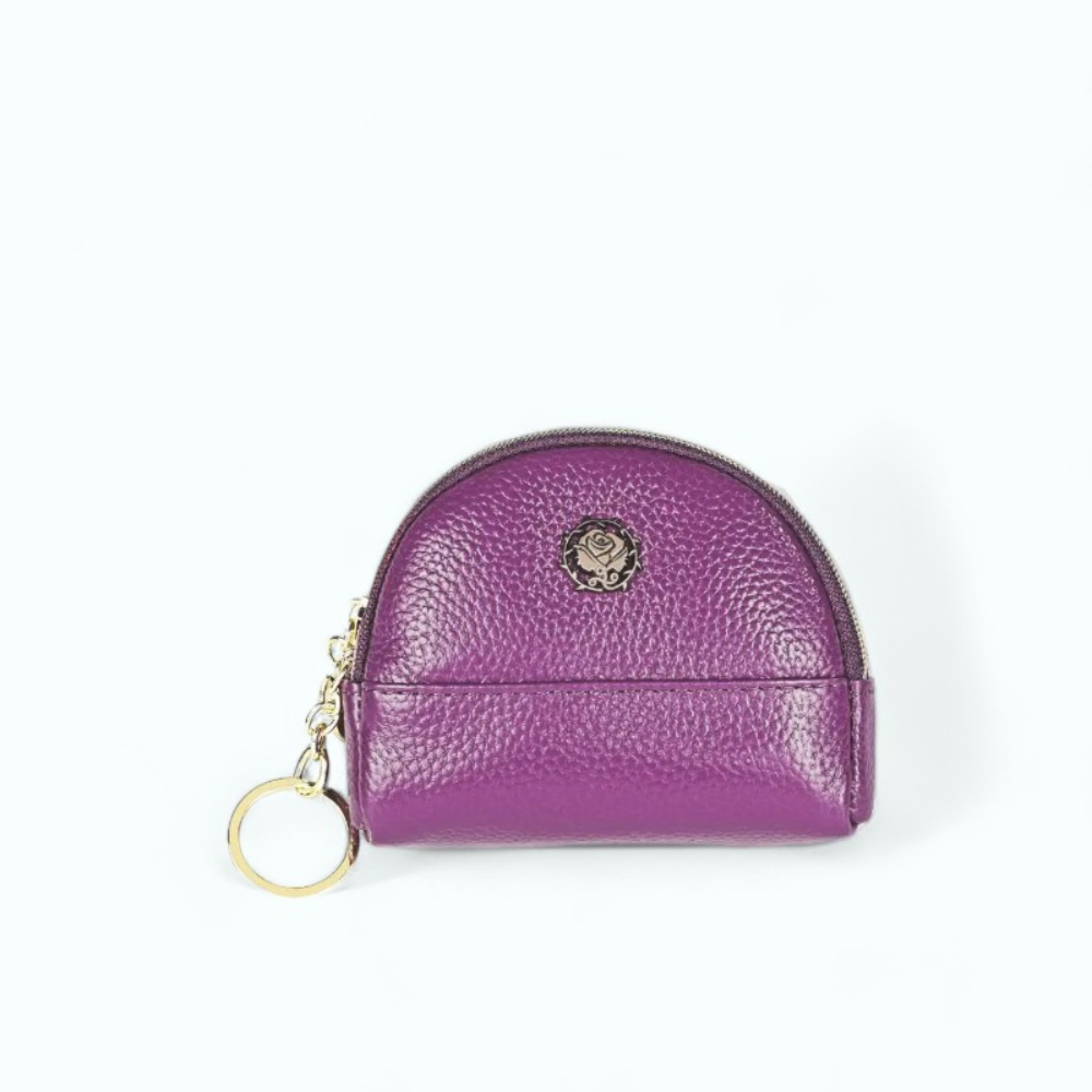 
                  
                    Porte Monnaie Cuir Souple Femme Violet
                  
                