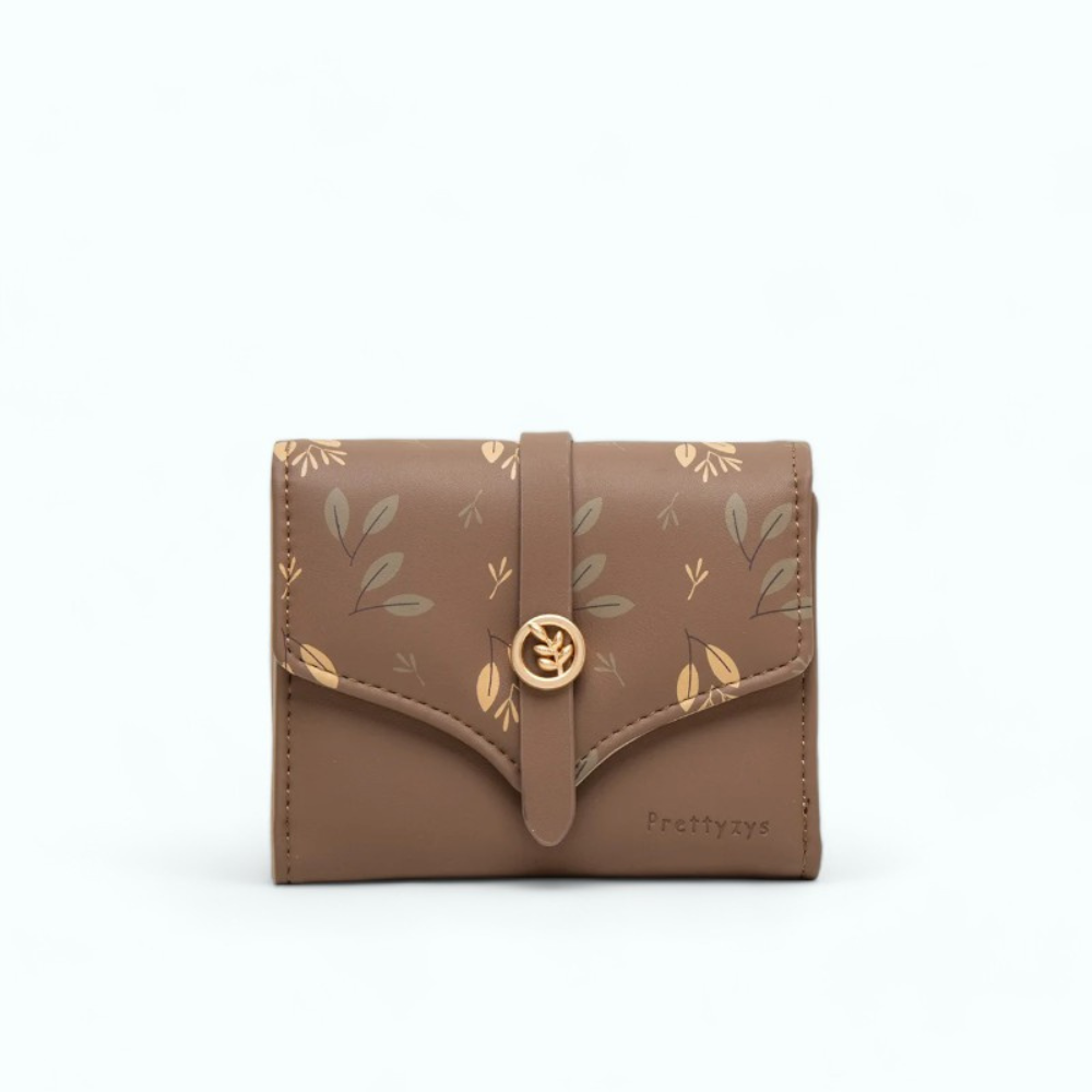 Porte Monnaie Design Femme Marron
