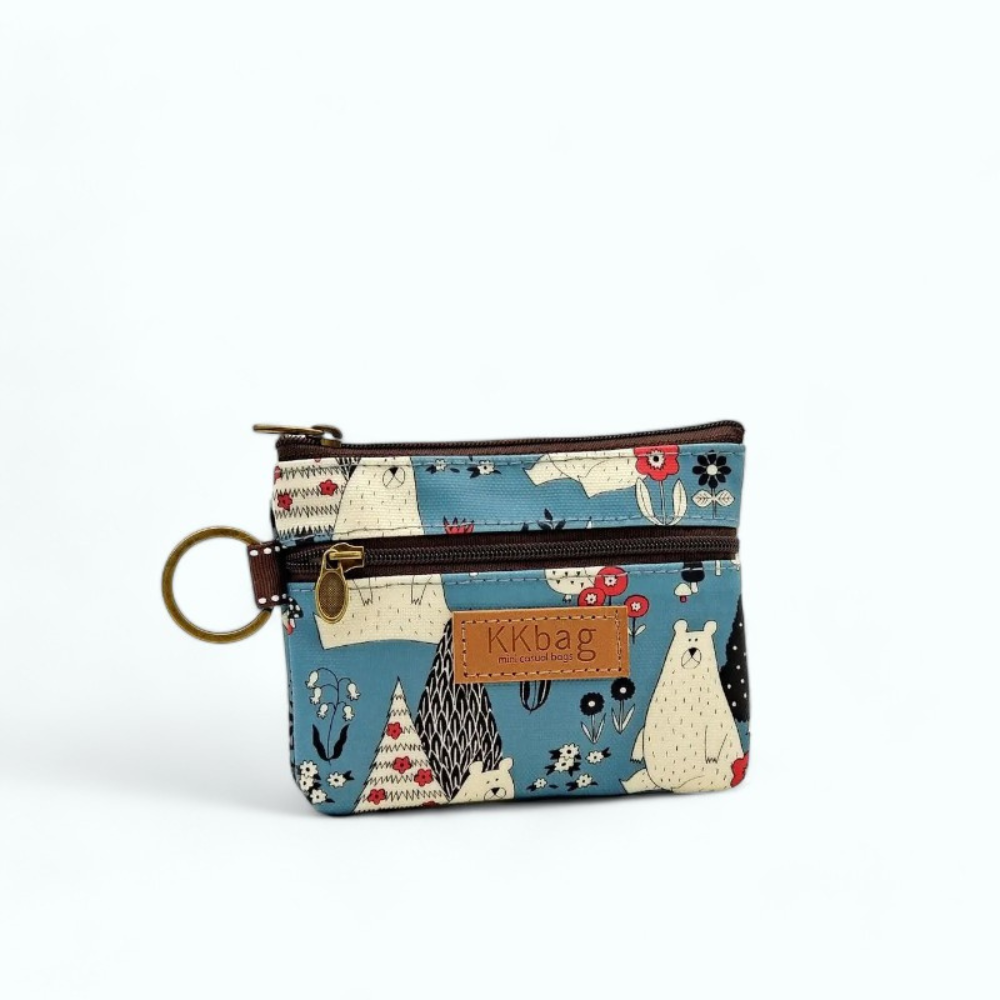 Porte Monnaie Enfant Garçon Bleu