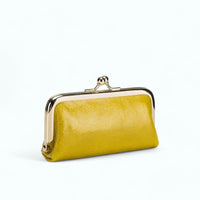 Porte Monnaie Femme Élégant Jaune