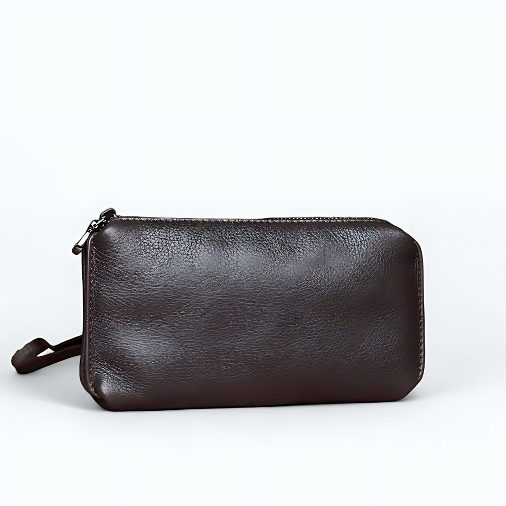 
                  
                    Porte Monnaie Homme avec Zip Café
                  
                