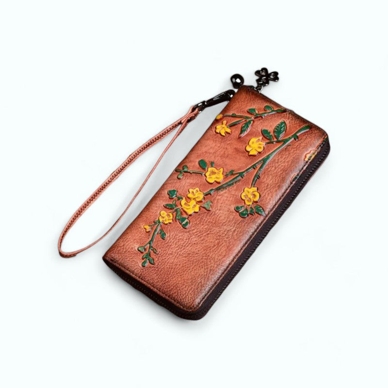 
                  
                    Porte Monnaie Motif Marron
                  
                