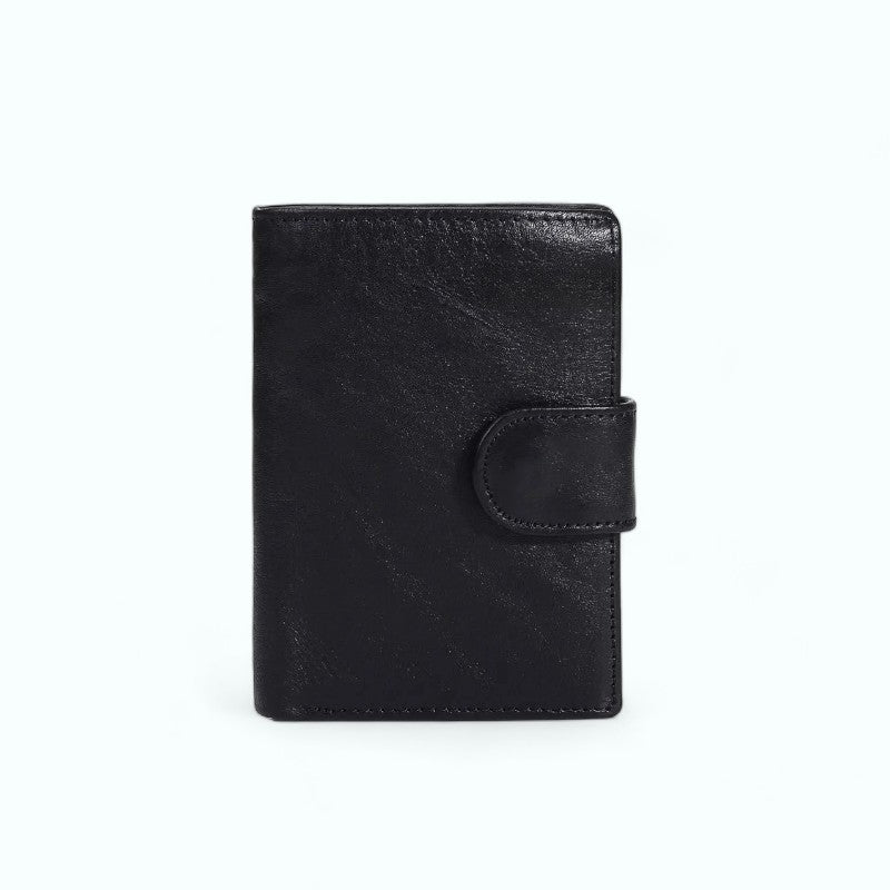 Porte Monnaie Porte Carte Homme Cuir Noir