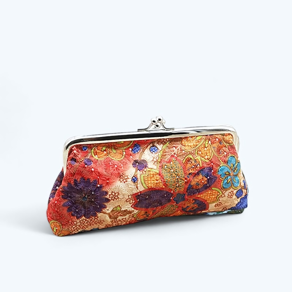 Porte Monnaie Vintage Femme Orange