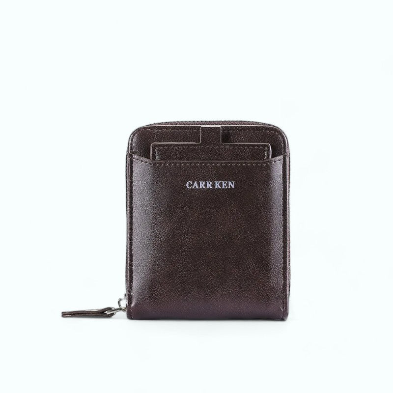 Porte Monnaie Vintage Homme Anthracite