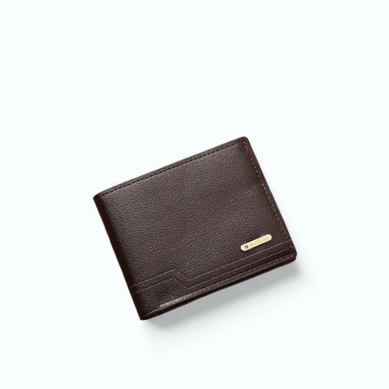 
                  
                    Portefeuille Compact Homme Café
                  
                