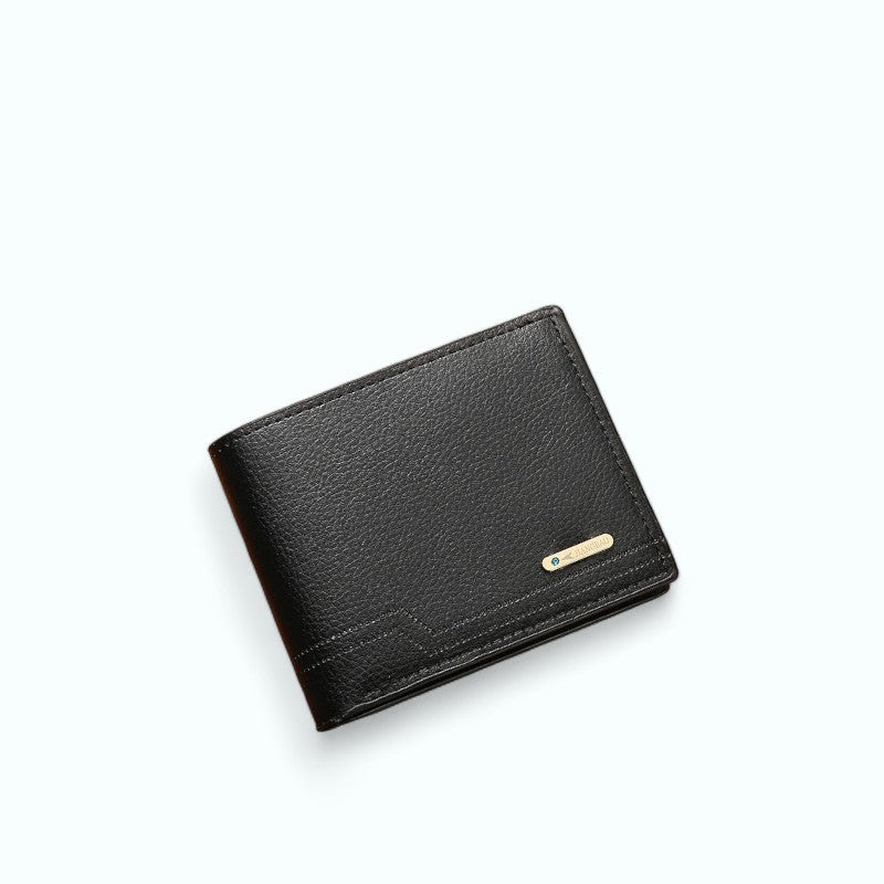 
                  
                    Portefeuille Compact Homme Noir
                  
                