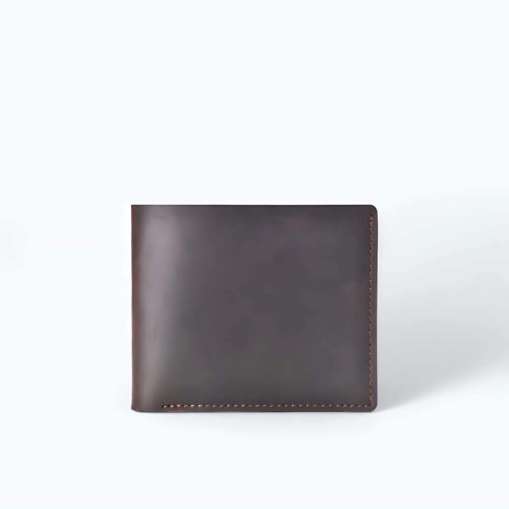Portefeuille Cuir de Vachette Taupe