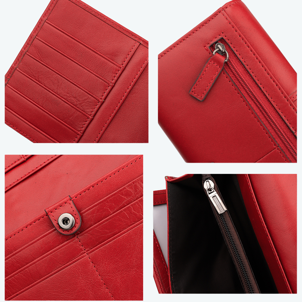 
                  
                    Portefeuille Cuir Femme Rouge Rouge
                  
                