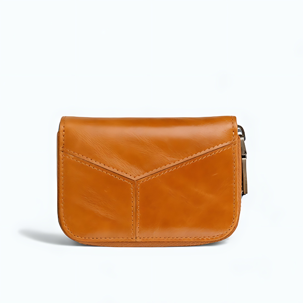 Portefeuille Cuir RFID Marron