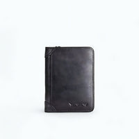 Portefeuille Cuir Vachette Homme Noir
