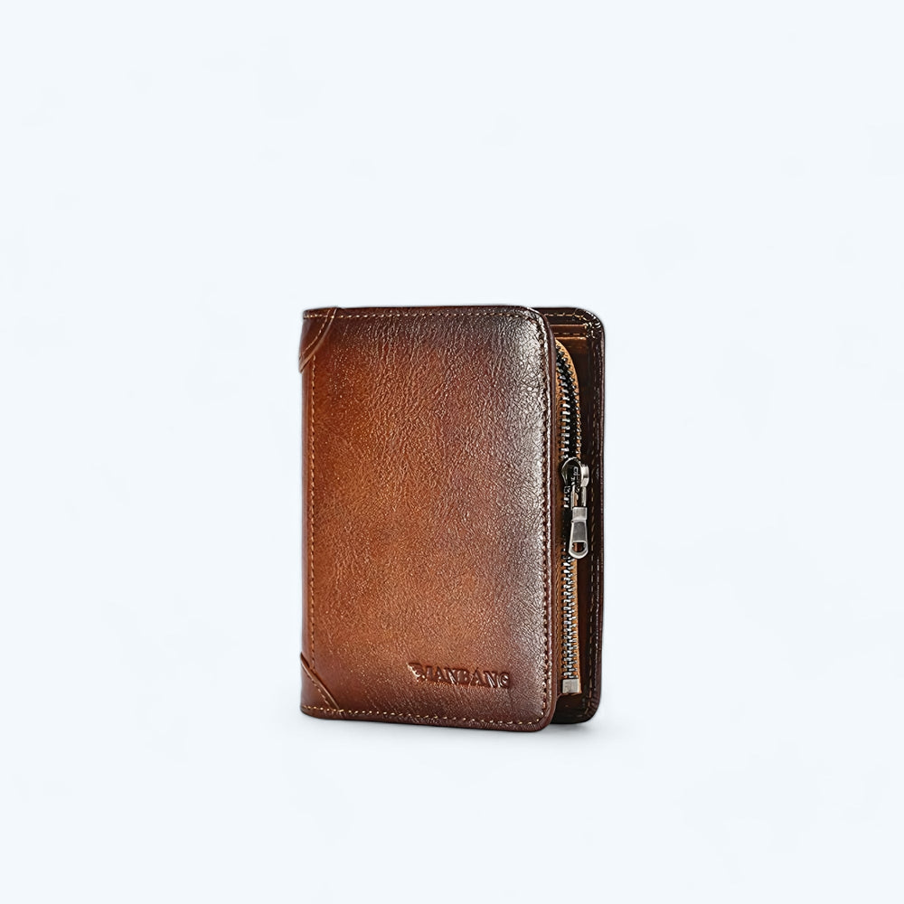
                  
                    Portefeuille Cuir Vachette Homme Marron
                  
                