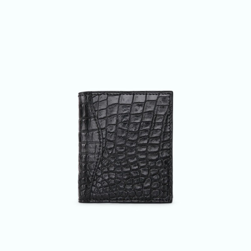 Portefeuille Cuir Véritable Homme Luxe Noir