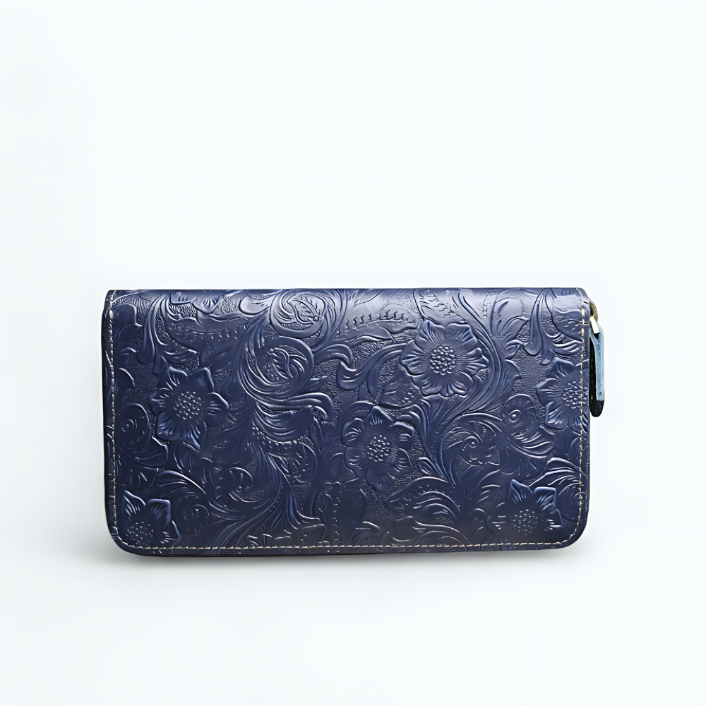 Portefeuille Femme Bleu Canard Bleu canard