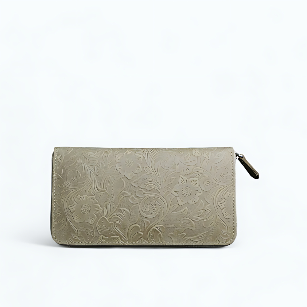 Portefeuille Femme Grand Modèle Beige