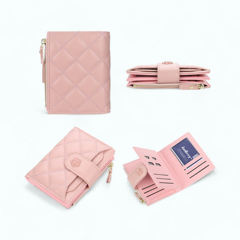Portefeuille Femme Rose Rose