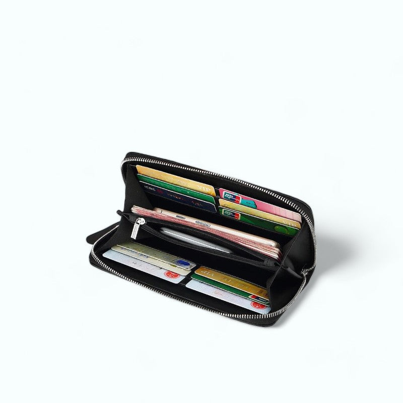 Portefeuille Femme XXL Noir