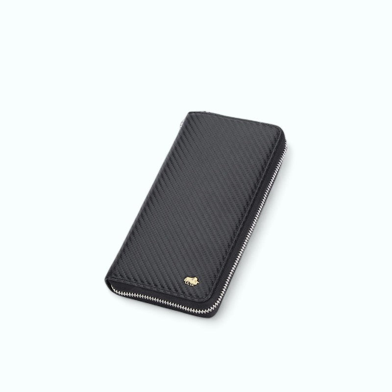 Portefeuille Homme Carbone Noir