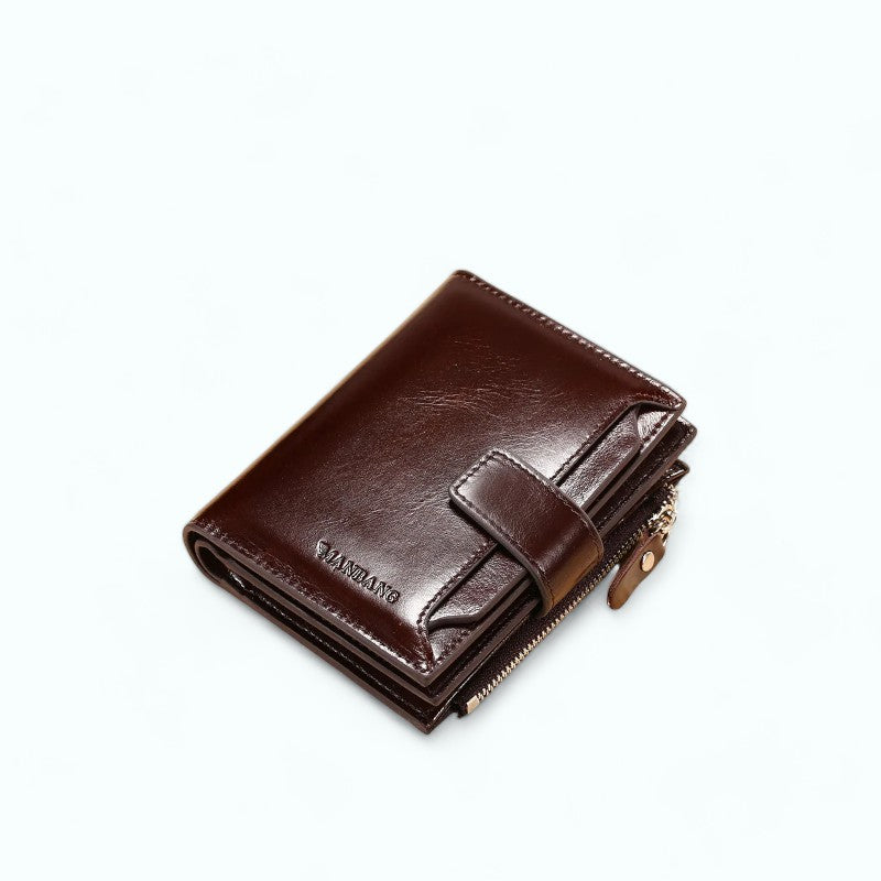 Portefeuille Homme Classique Café