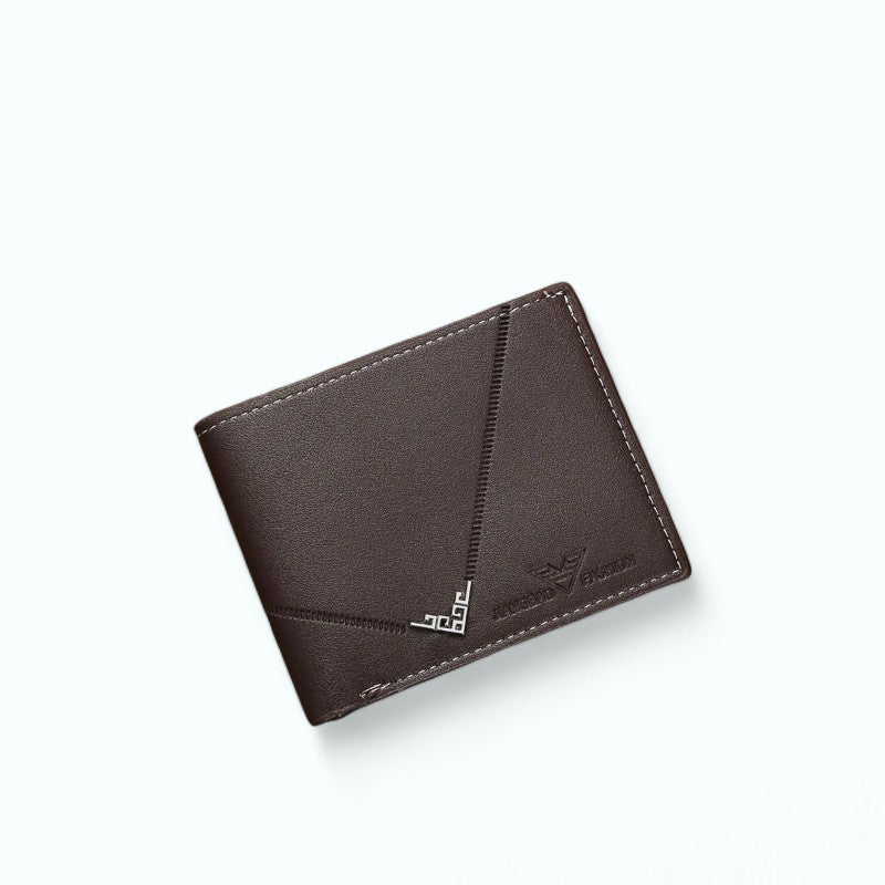 Portefeuille Homme Compact Café