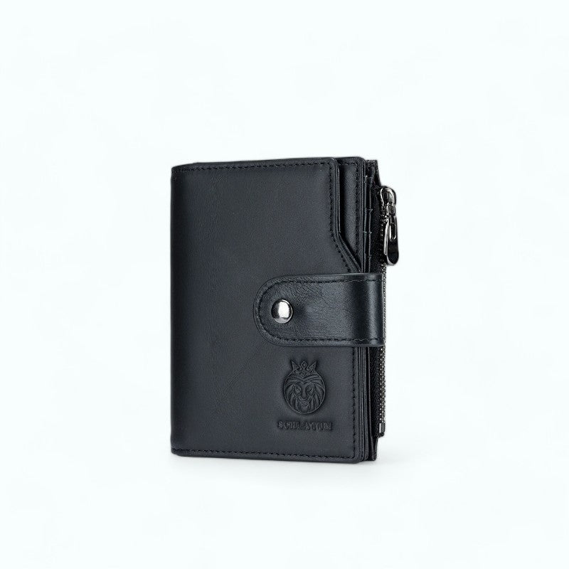 
                  
                    Portefeuille Homme Moderne Cuir Noir
                  
                